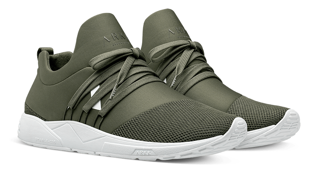 ARKK NOS Raven Mesh PET S-E15 | Dark Army White | Women Raven